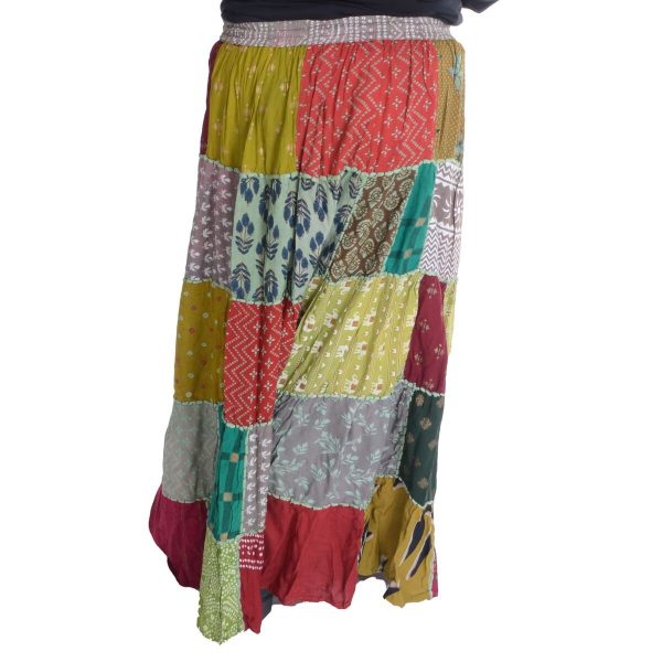 patch work Skirt chic cascade - Image 3